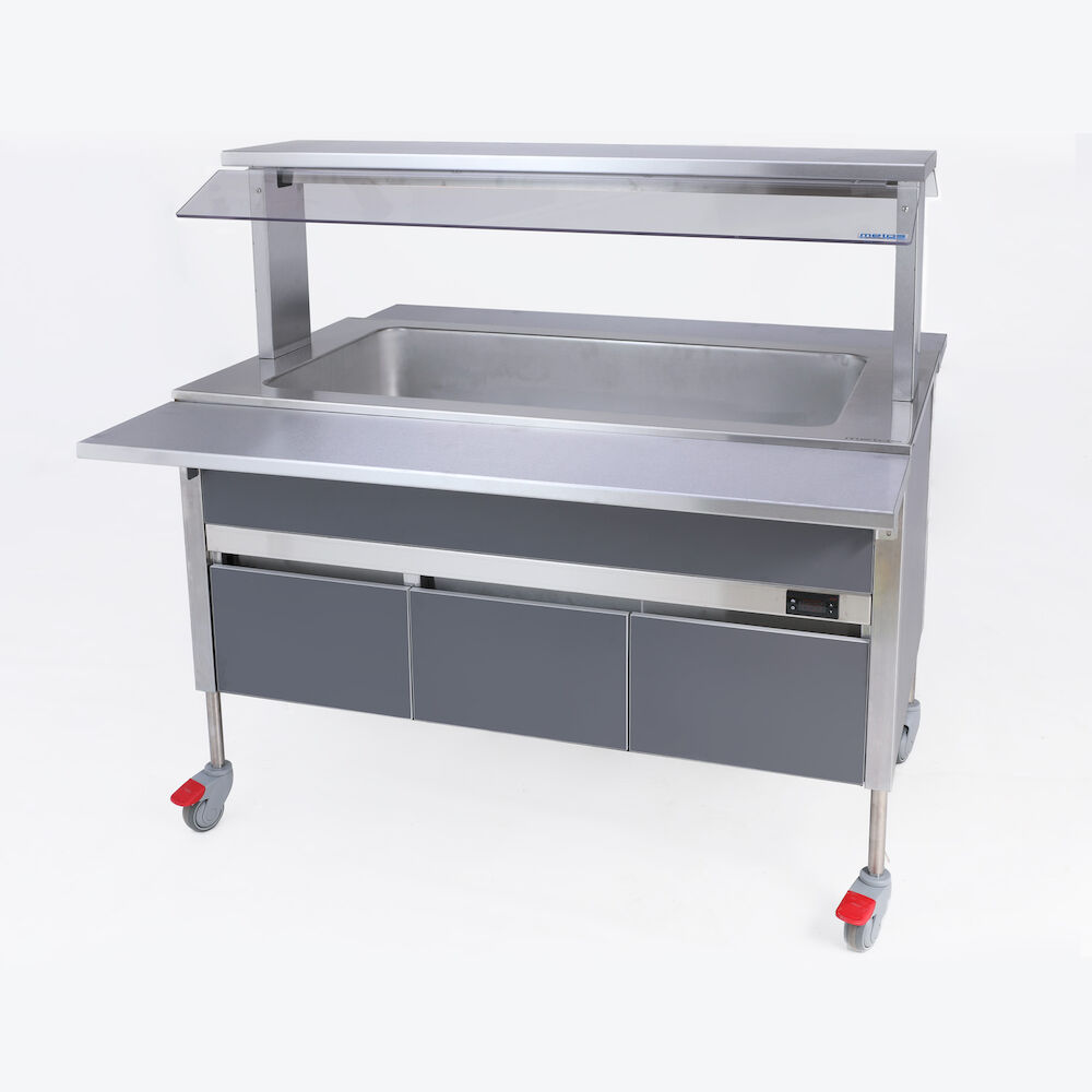 Marmīts ratiņi Metos Luna BM 1200x650x750