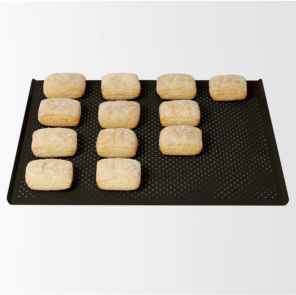 Maizes plāksne, perforēta Metos Non-Stick alumīnija 400x600