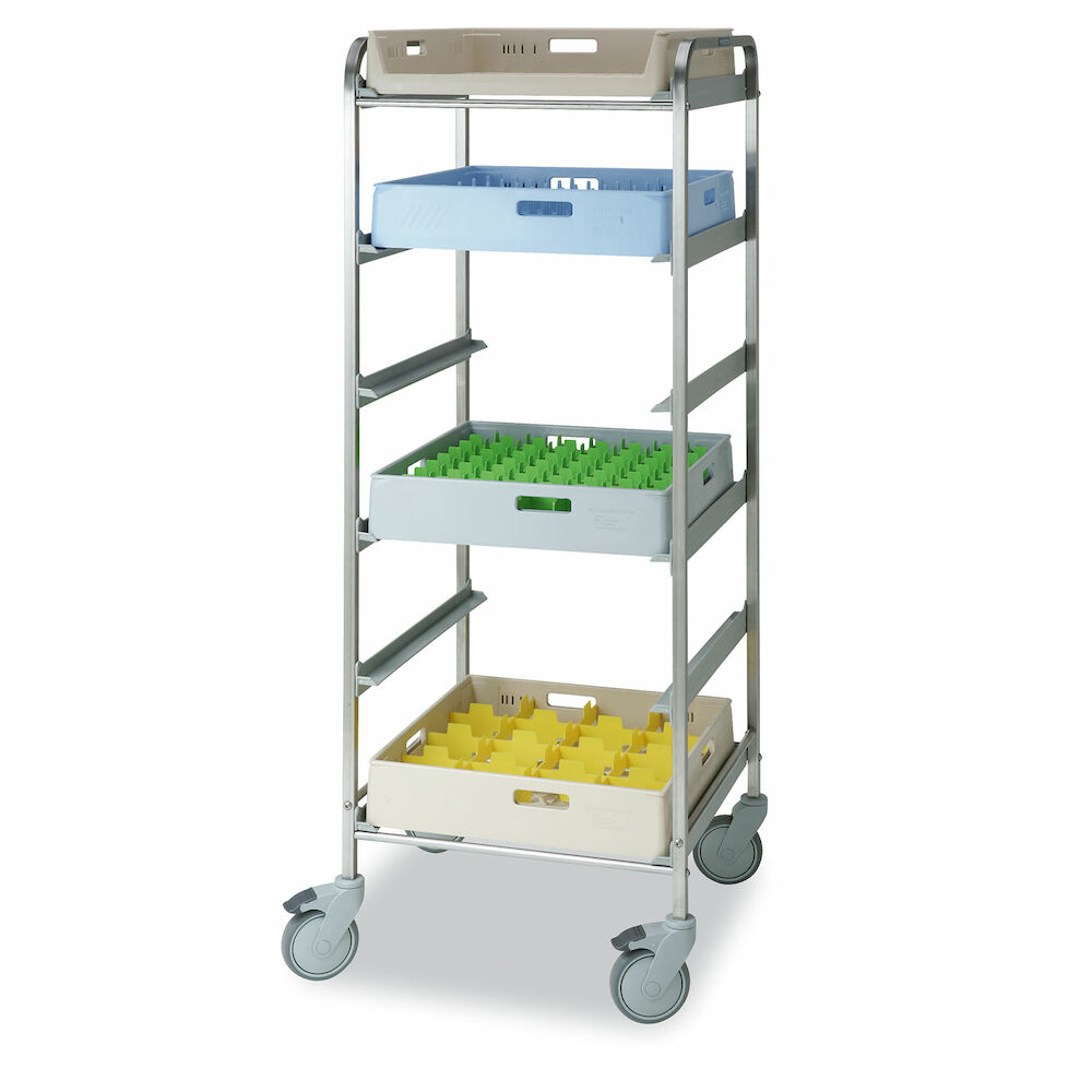 Basket trolley Metos BAT-6 high Flat Pack