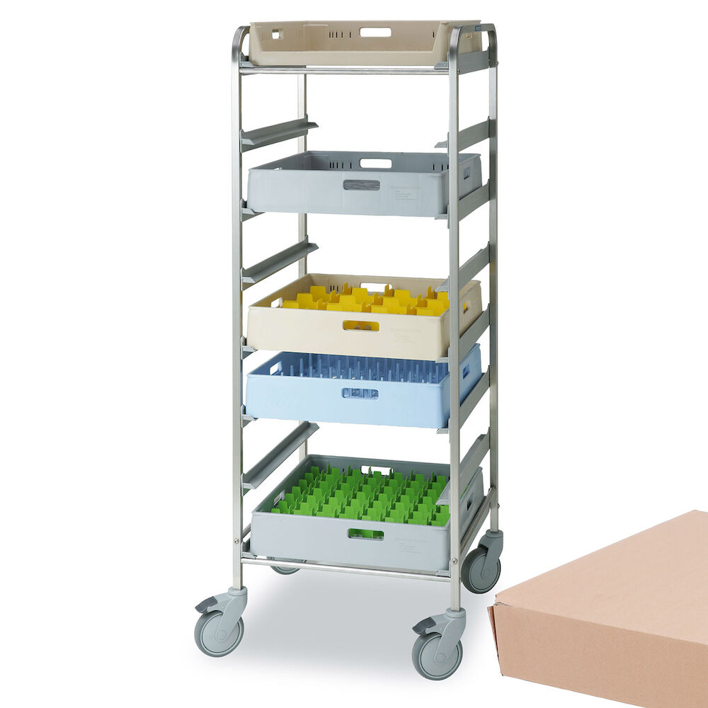 Grozu ratiņi Metos BAT-8 Flat Pack