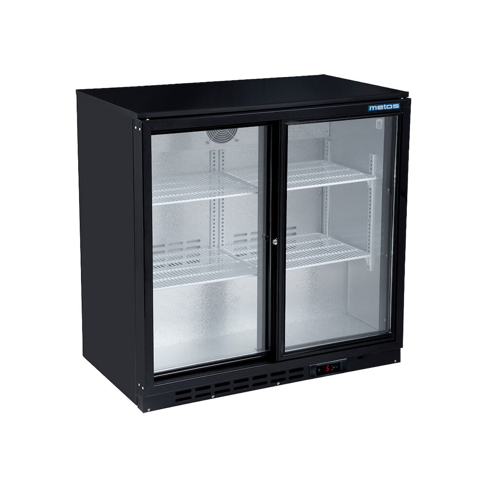Black Back Bar Cooler Profitbar SC-185S R600a ar diviem slidi