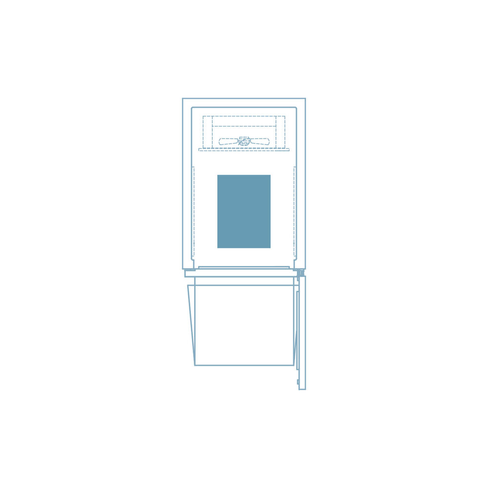 Blast freezer room Metos Ready MRCBL-202-R-PFR-CO2