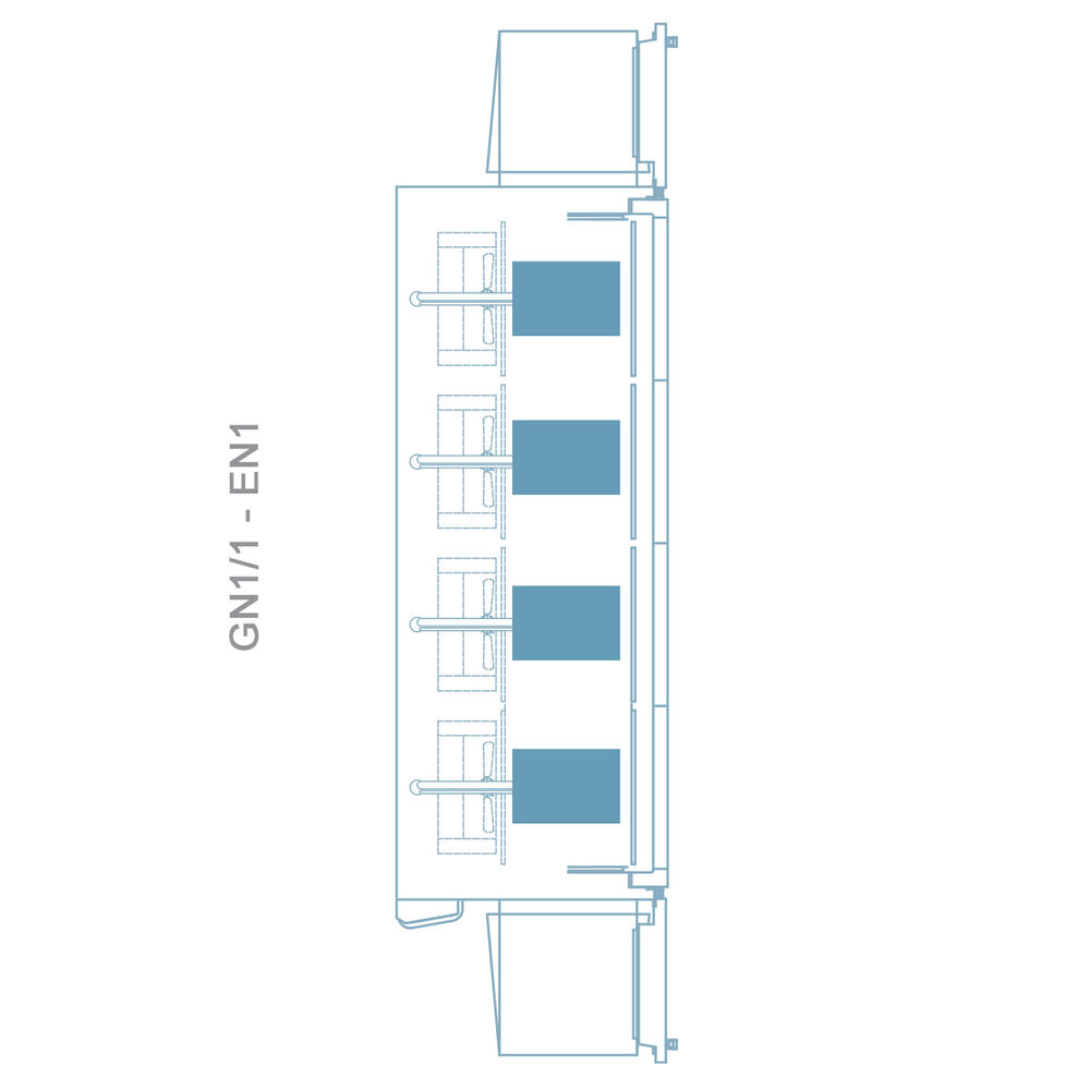 Ātrgaitas saldētavas tunelis Metos Ready RCSG-801-R-RTF RC
