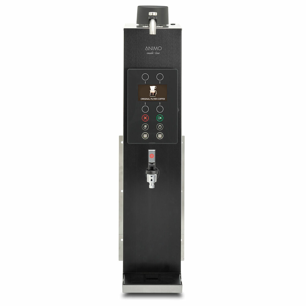 Liela apjoma kafijas pagatavošanas automāts Metos ComBi-line 20W NG pie sienas stiprināms modelis