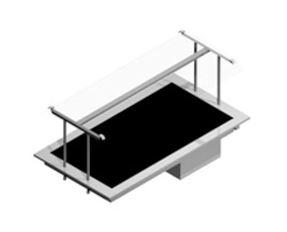 Keramikas plāksne Metos Drop-In CPL 1200 Nova Plus LED
