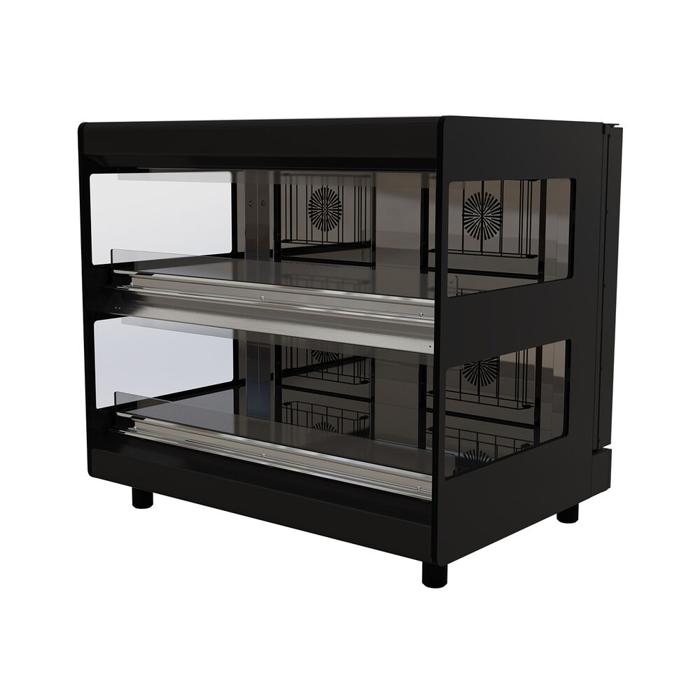 Counter top Apsildāms displejs Metos Flexeserve Rear Feed 1000 Zone 2 Tier, Square