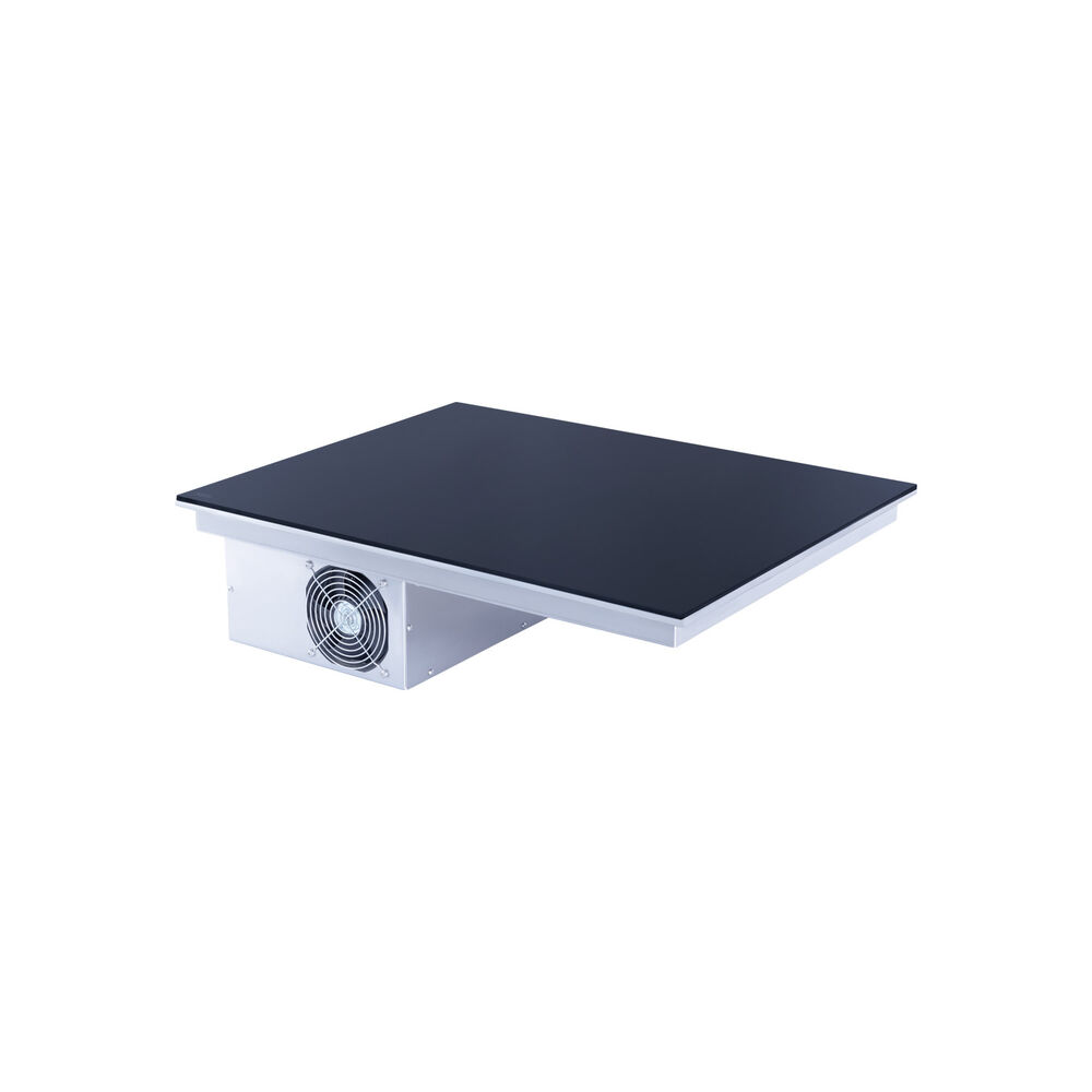 Drop-In Cold-Hot plate Metos EC GN2 ar Black Ceran stiklu