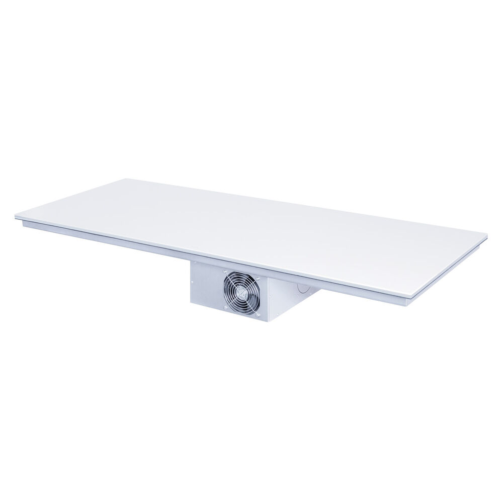 Drop-In Cold-Hot plate Metos EC GN4 with White Ceran glass