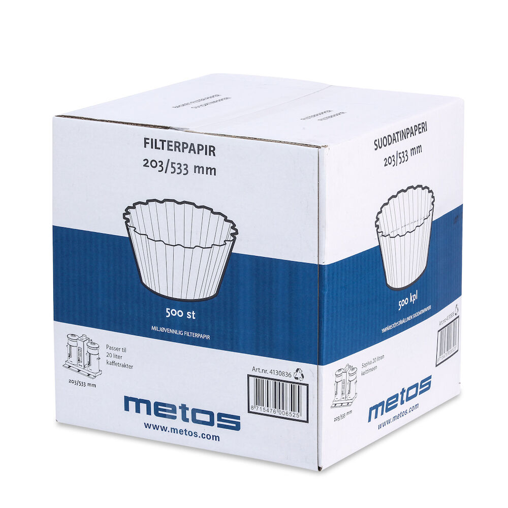 Filtrpapīrs Metos CN20e/i, DE20, CE/CI 12-25