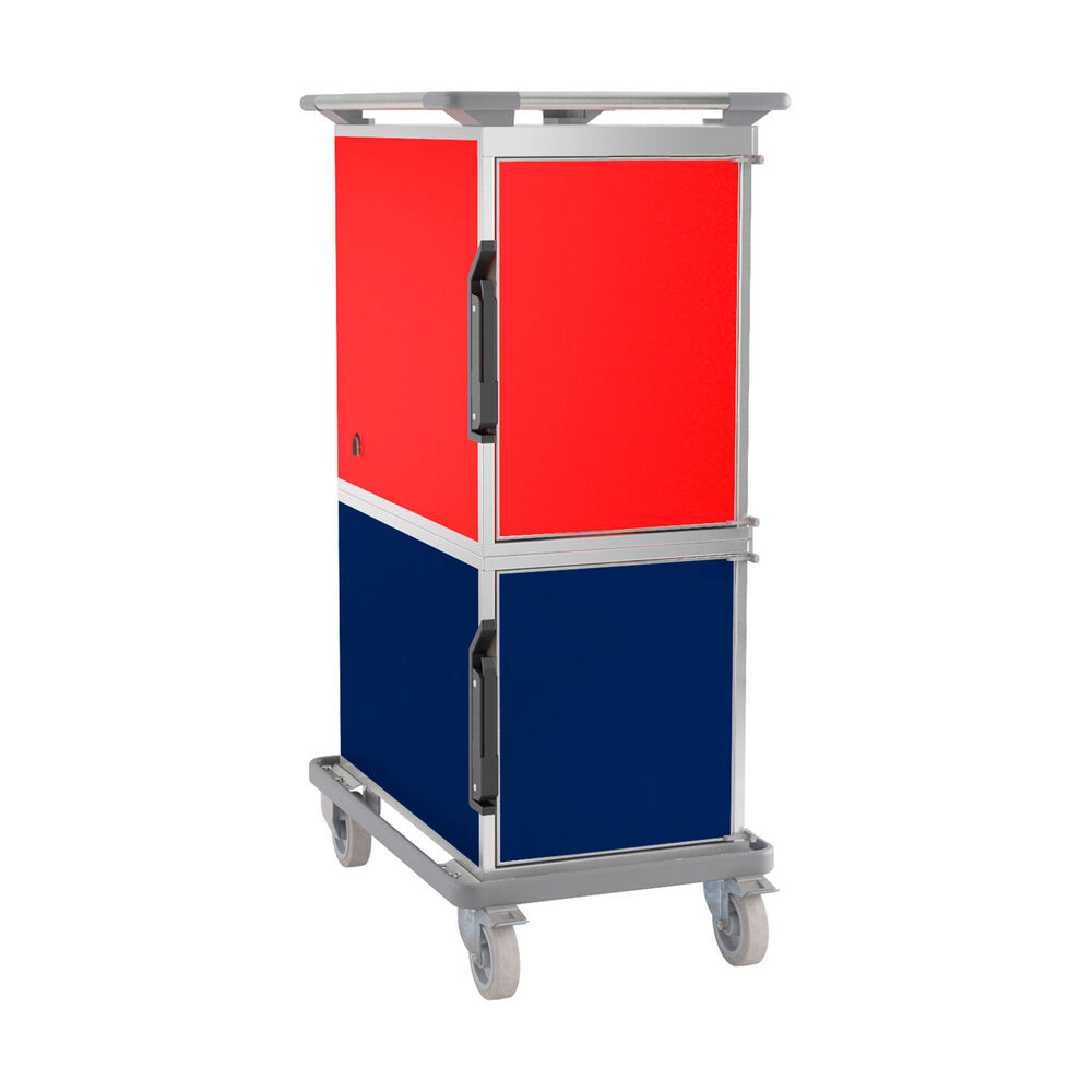 Pārtikas transportēšanas rati Metos Thermobox CF150 6+4, mazgājami