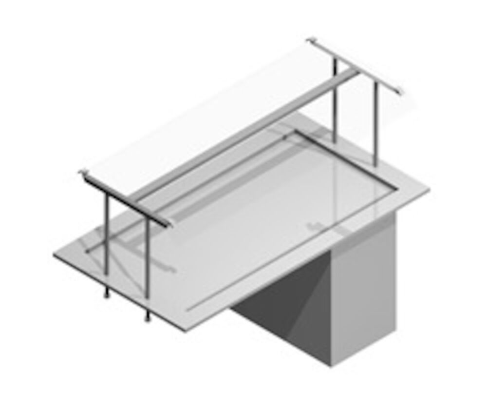 Frost Plane Metos Nova Plus 1200 LED DROP-IN