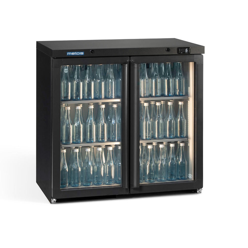 Stikla durvju dzesētājs Metos Maxiglass LG3/250G ar divām durvīm