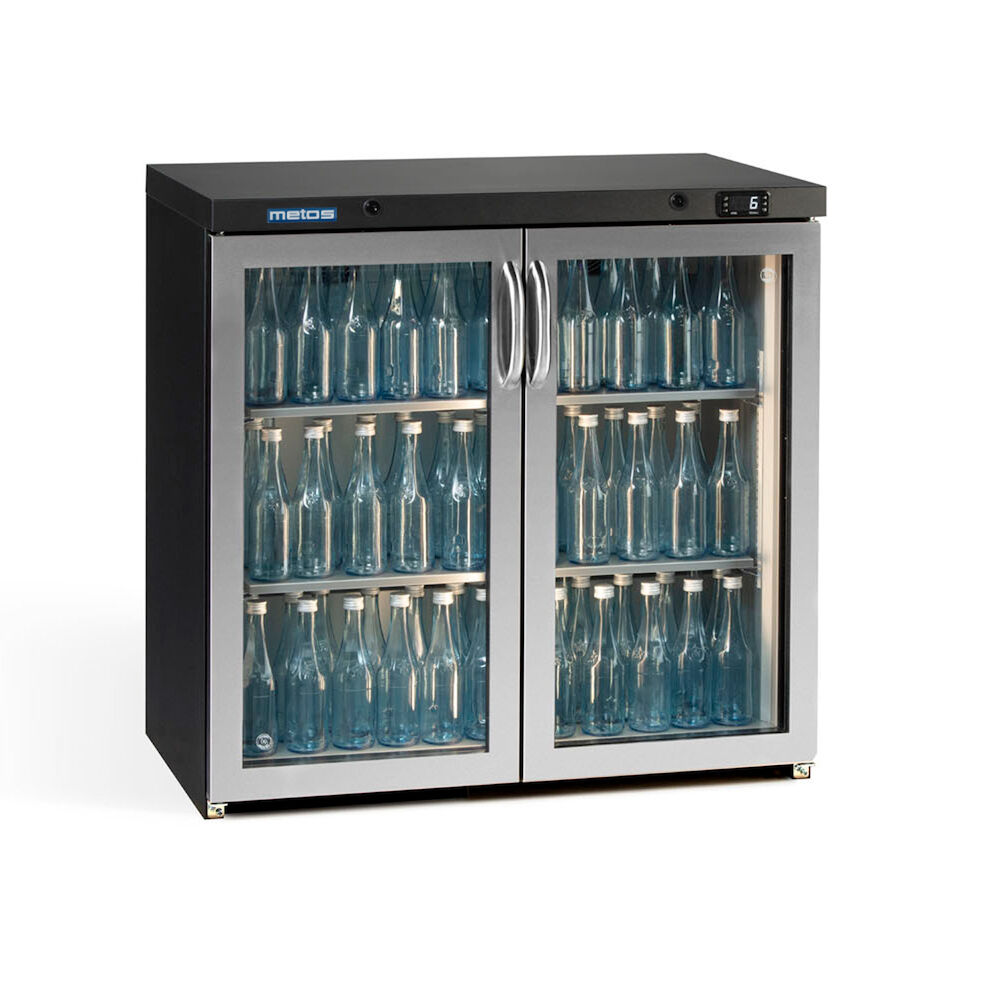 Stikla durvju dzesētājs Metos Maxiglass LG3/250GCS ar divām durvīm