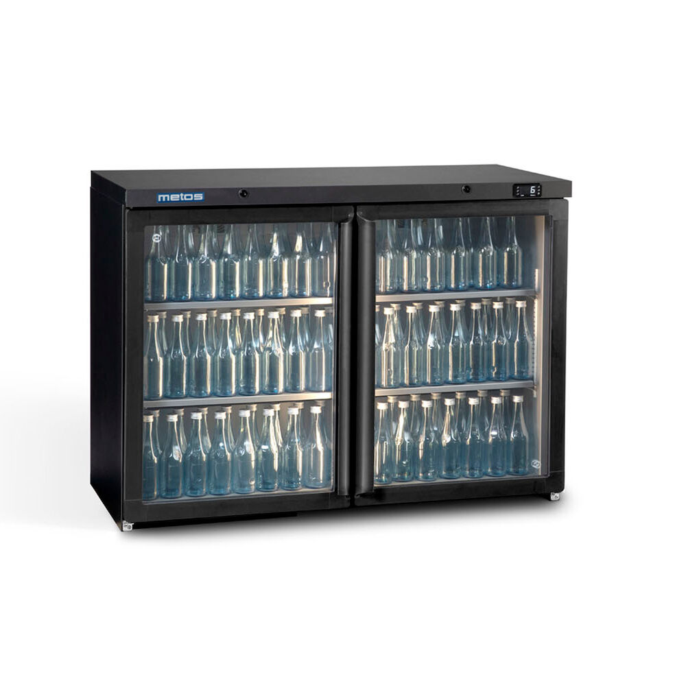 Stikla durvju dzesētājs Metos Maxiglass MG3/275G ar divām durvīm