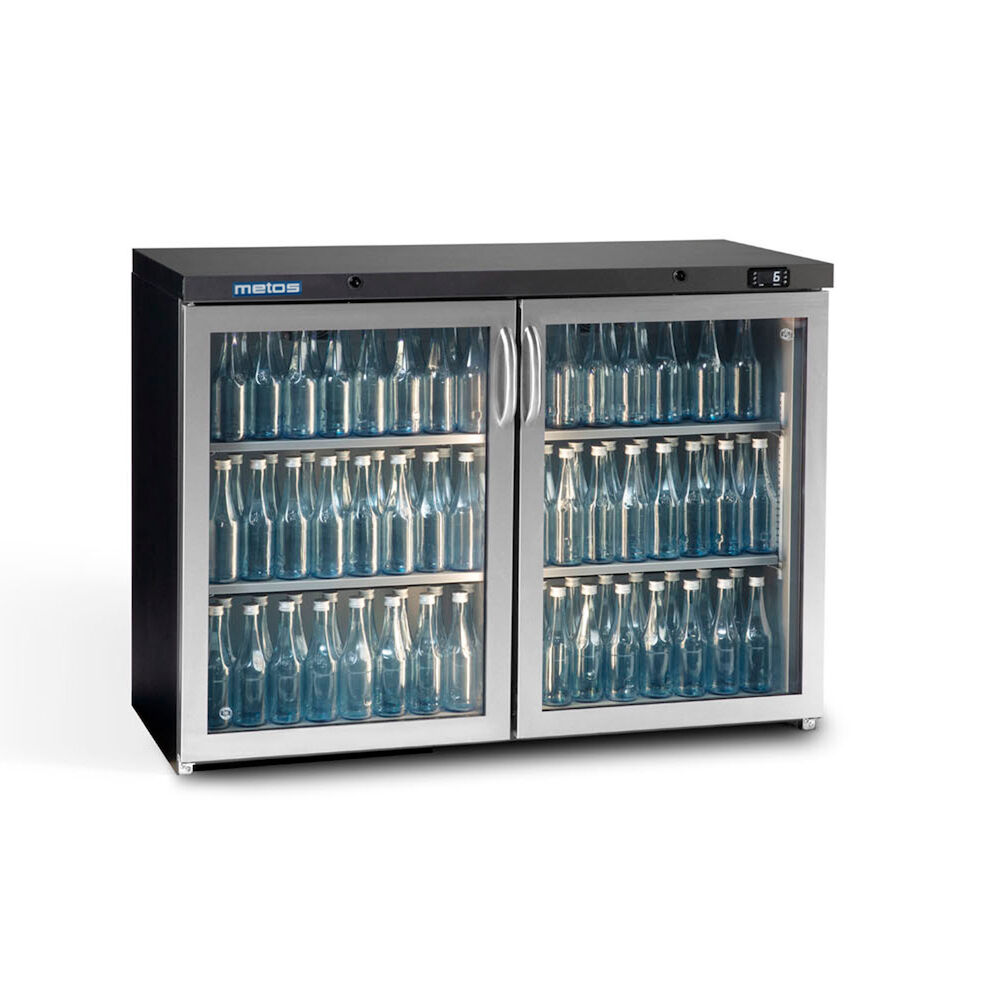 Stikla durvju dzesētājs Metos Maxiglass MG3/275GCS ar divām durvīm