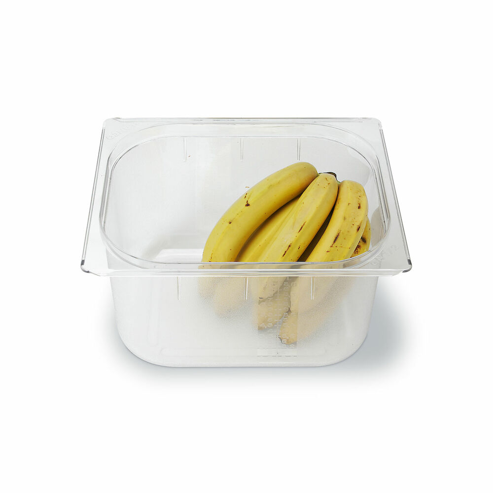 GN konteiners Metos GN1/2-200, plastmasas, caurspīdīgs