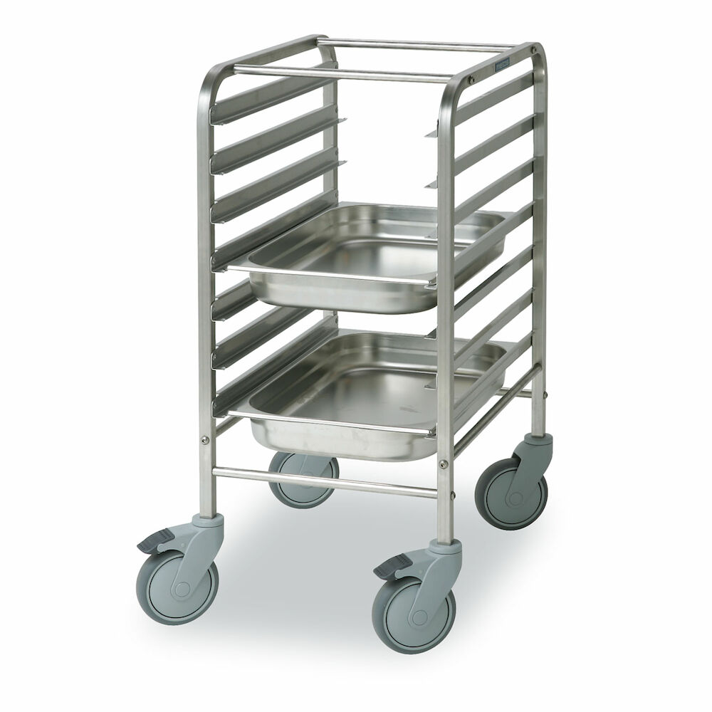 GN-konteineru ratiņi Metos GNT-7 Flat Pack