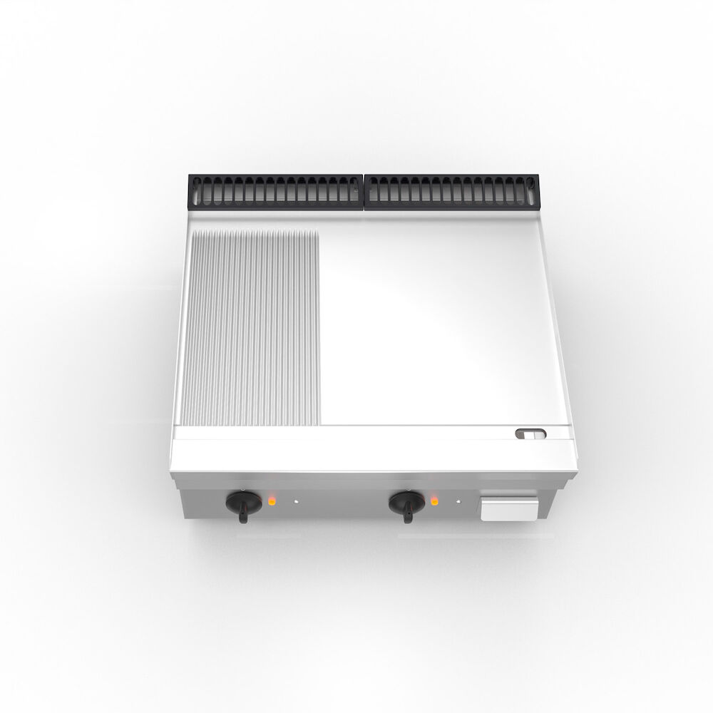 Griddle Metos Proxy 78EFTASRT,stainless steel 1/3grooved and 2/3 smoothplate