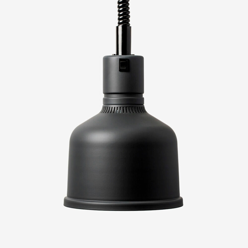 Siltuma lampa Metos Focus VL1-MS-HSS Black ar 250W degli