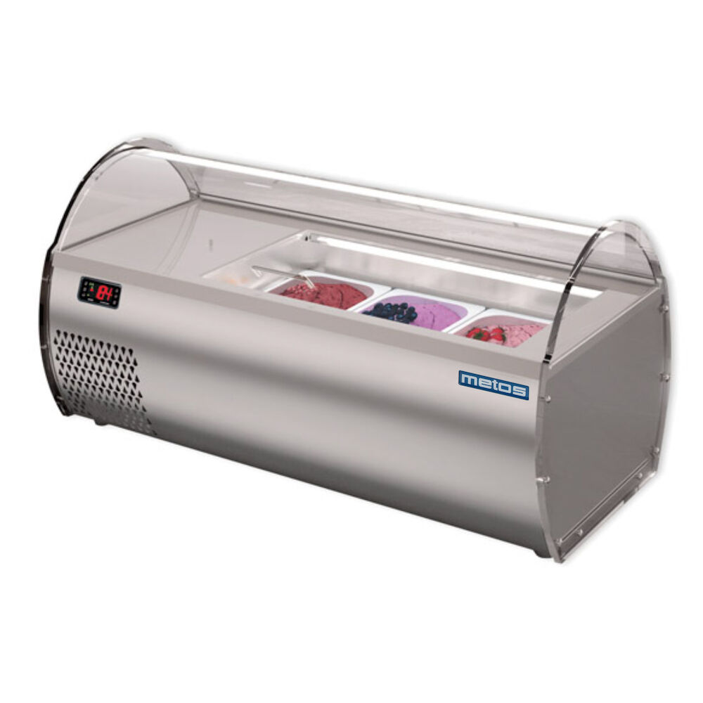 Saldējuma displejs Metos Microgel 3 ar R290