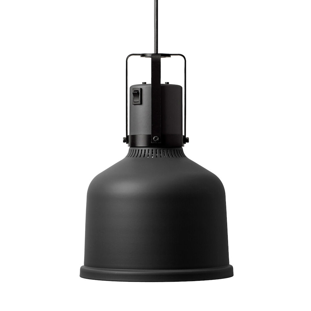 Lampa Metos Focus MO Black ar LED gaismu