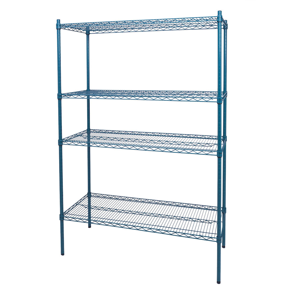 Metos grīdas stiepļu plaukts 122x46x180 cm