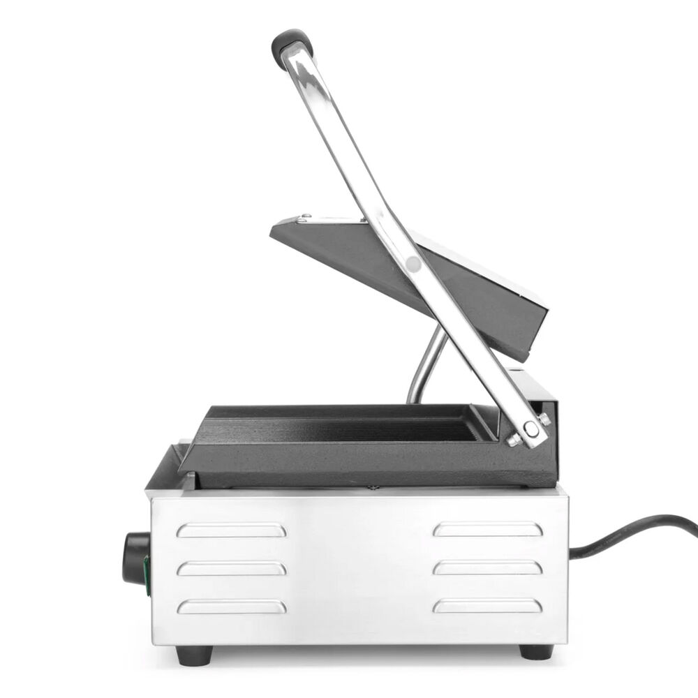 Panini grill Metos 220x230 mm ribbed, single