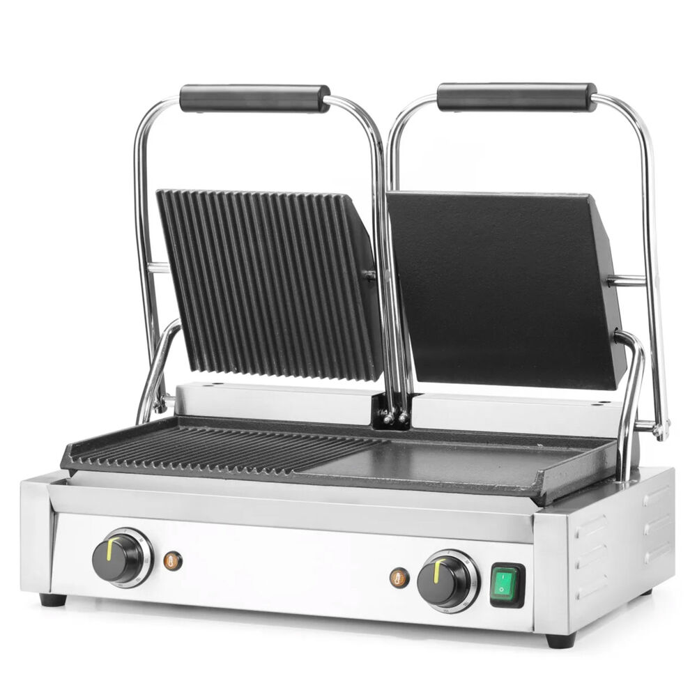Panini grils Metos 475x230 pusgluds/pusrievots, dubults