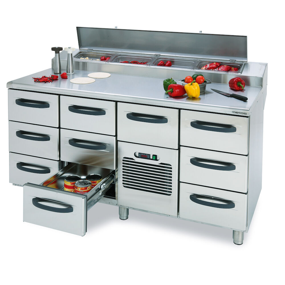 Picas galds Metos Proff2 PT1600-GN3x3-MGH