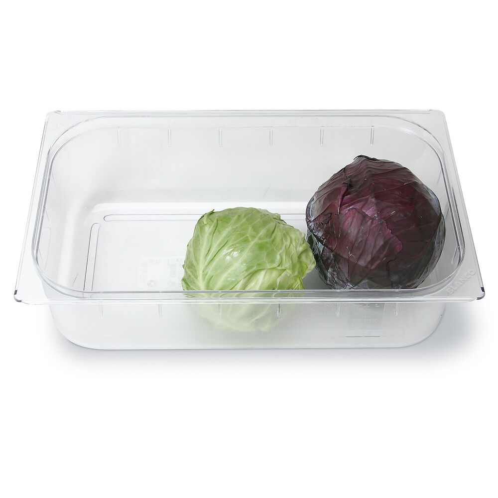 Plastmasas konteiners Metos GN1/1-150, caurspīdīgs