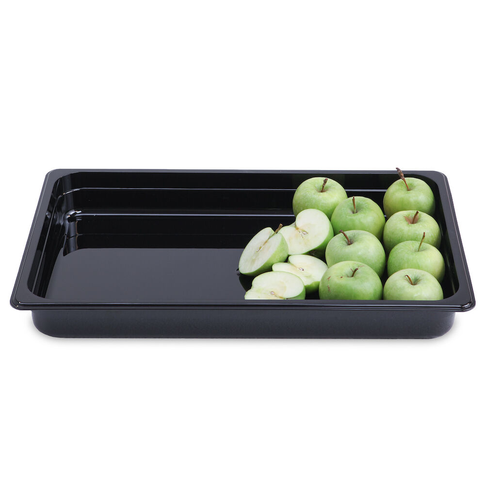 Plastmasas konteiners Metos GN1/1-65, melns