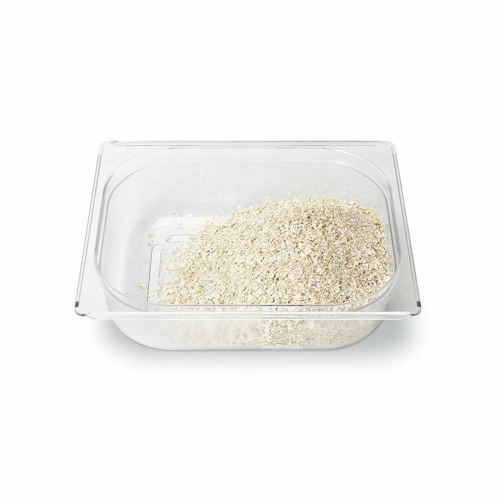 Plastmasas konteiners Metos GN1/2-100, caurspīdīgs