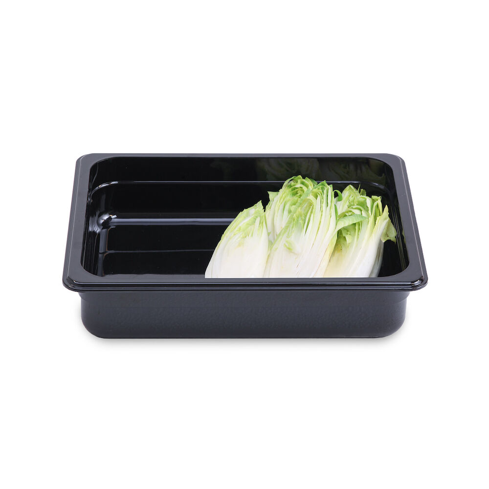 Plastmasas konteiners Metos GN1/2-65, melns