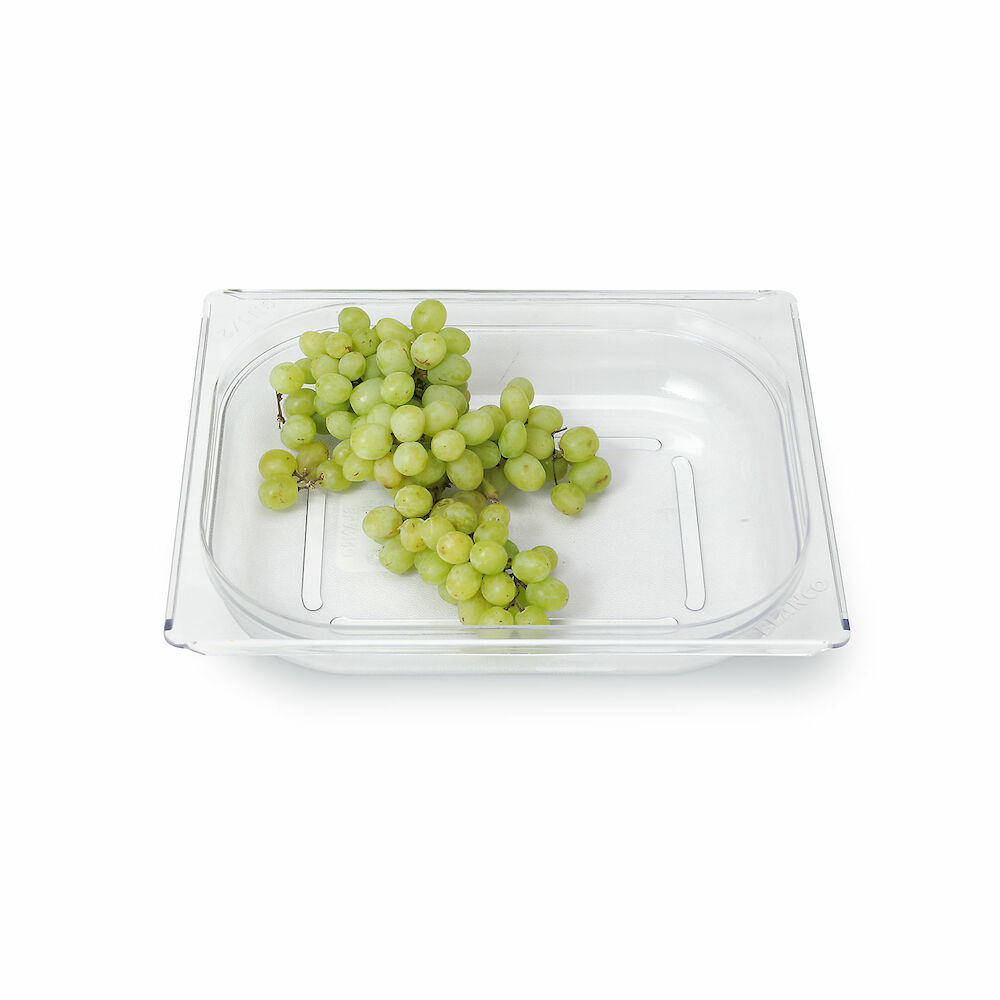 Plastmasas konteiners Metos GN1/2-65, caurspīdīgs