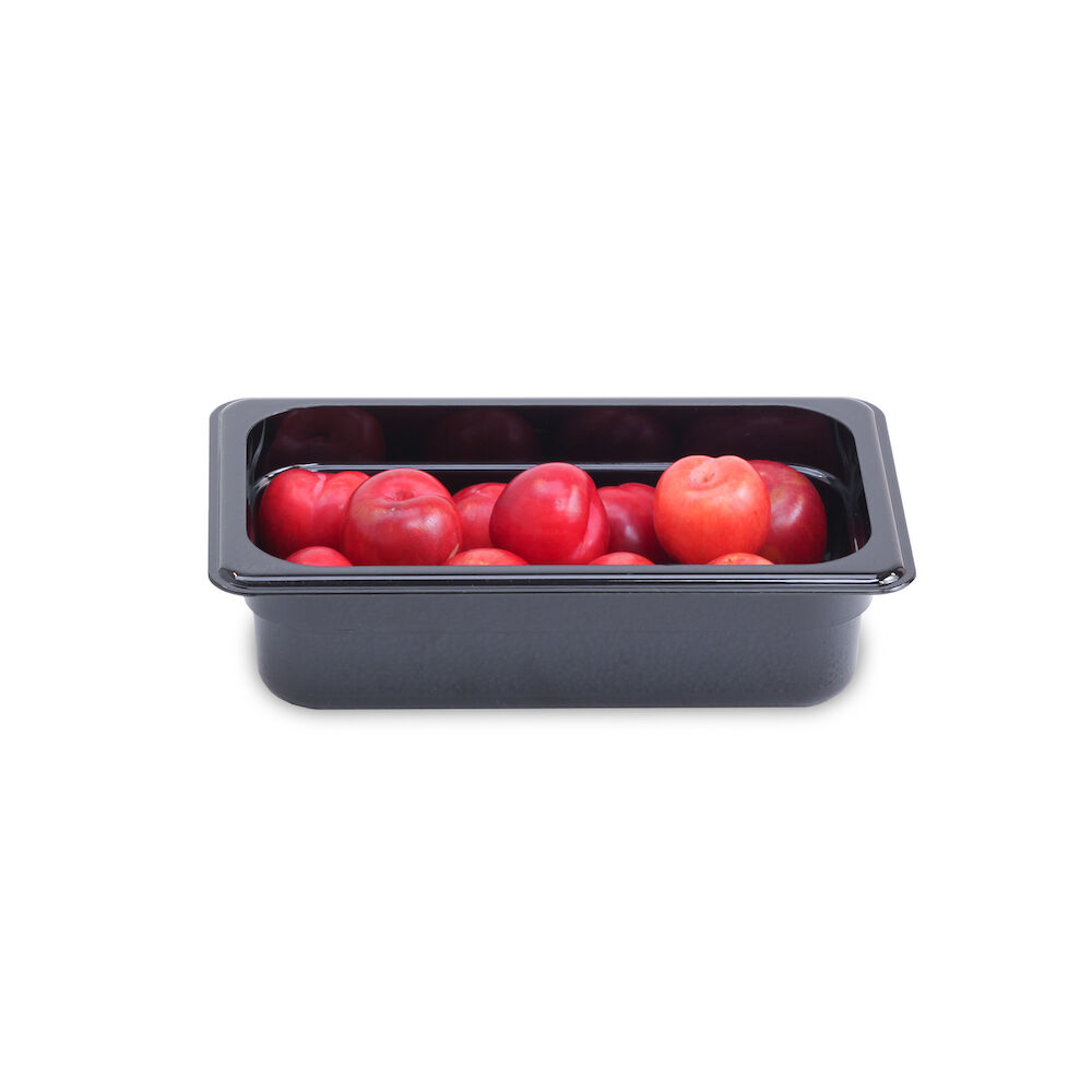 Plastmasas konteiners Metos GN1/4-65, melns