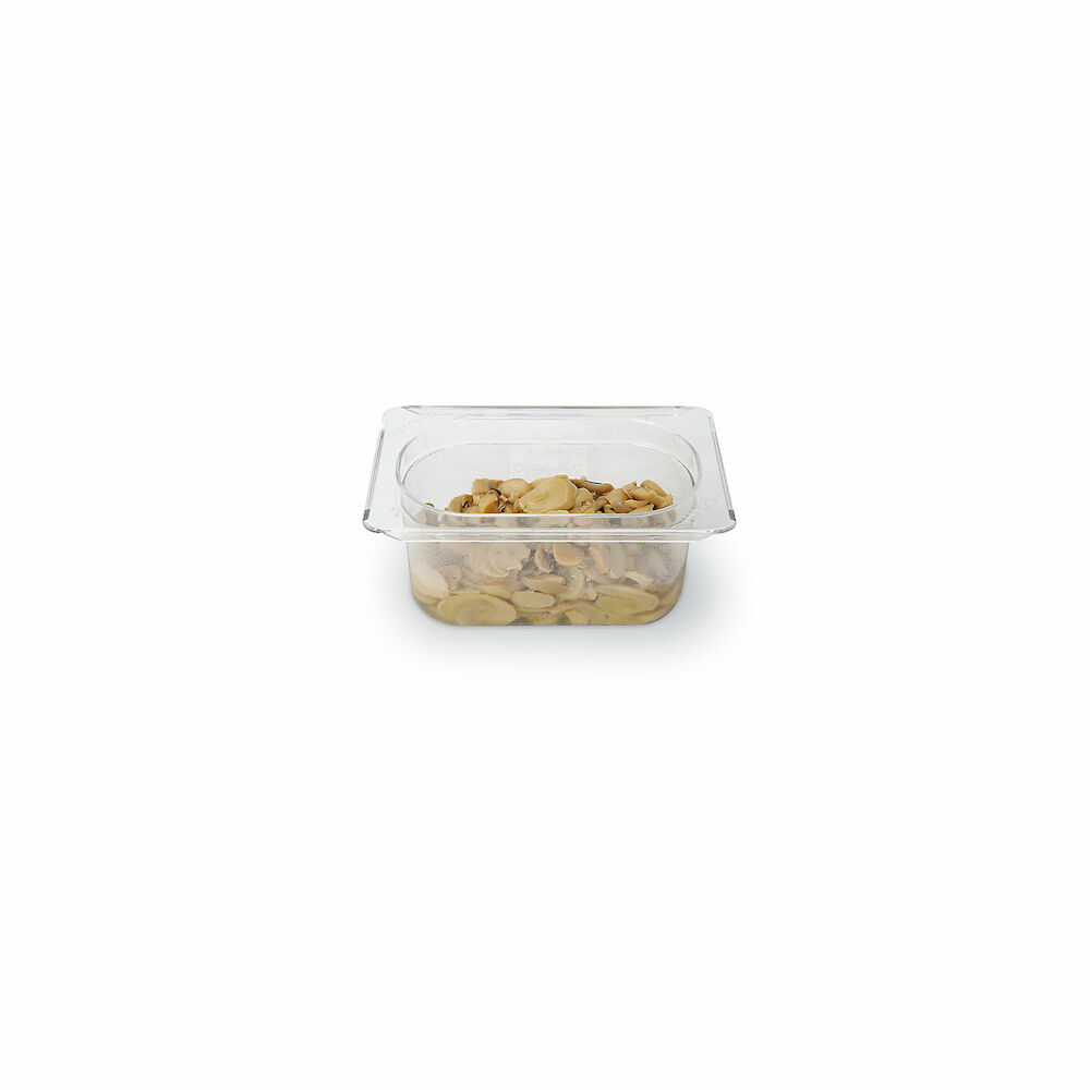 Plastmasas konteiners Metos GN1/9-100, caurspīdīgs