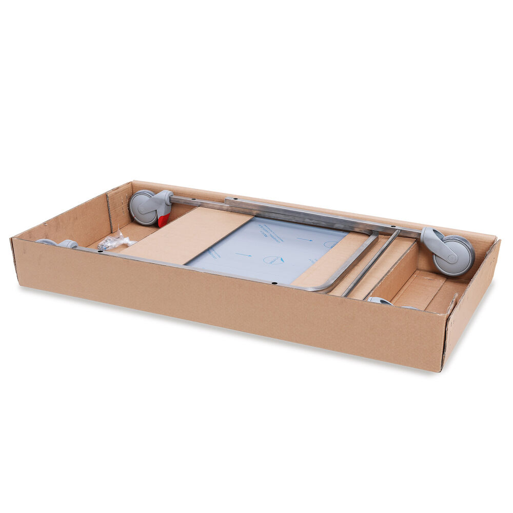 Servisa ratiņi Metos SET-105/2 Flat Pack, 2 līmeņi