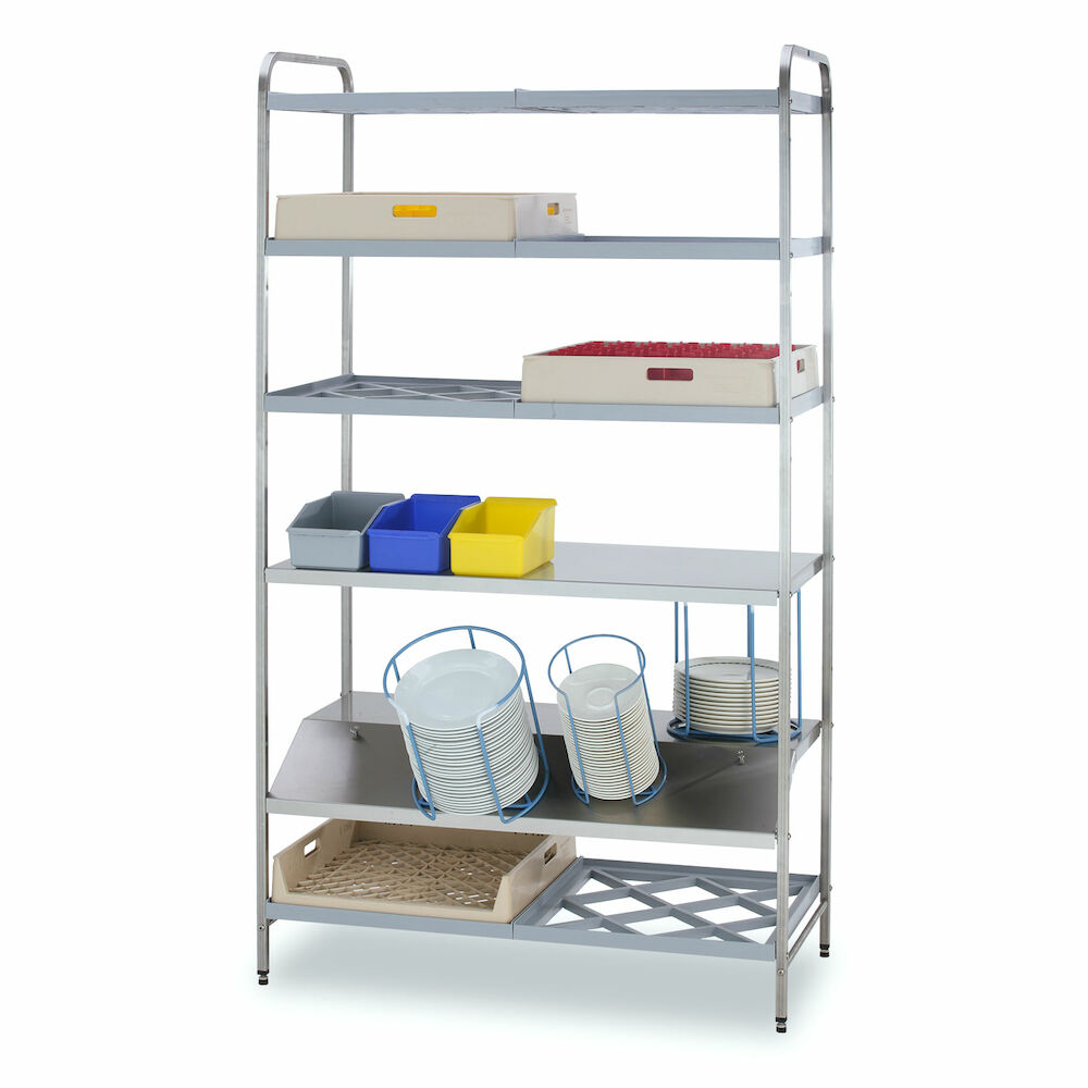 Servēšanas plaukts Nordien-System 907, 50x50 groziem