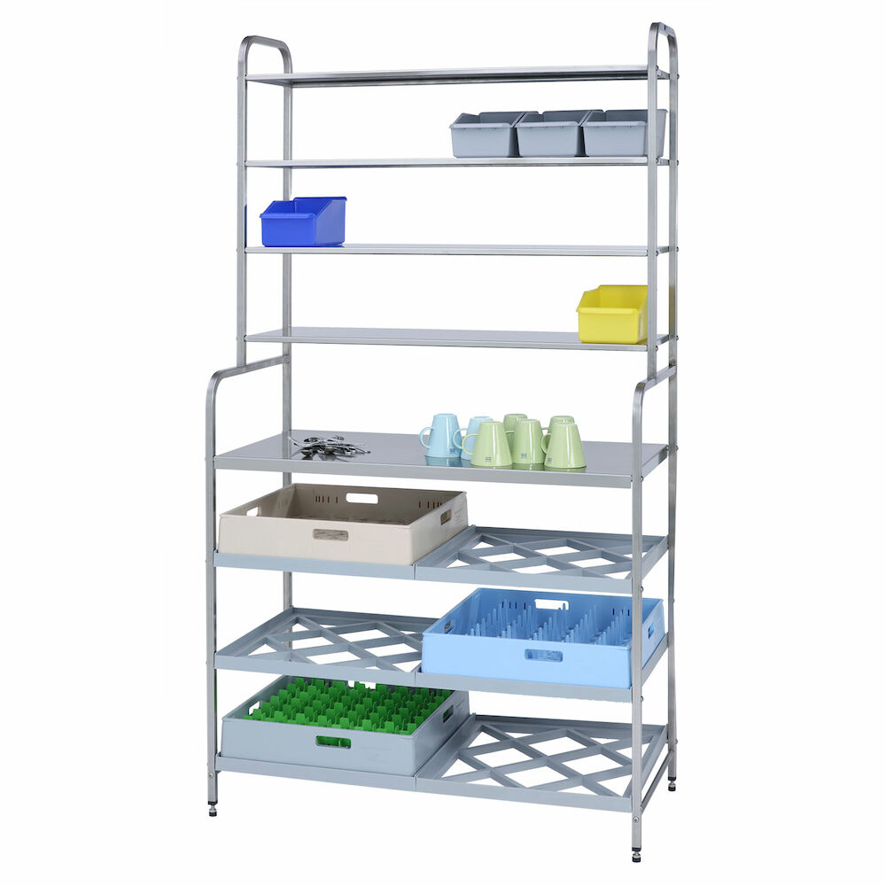 Servēšanas plaukts Nordien-System 913, 50x50 groziem