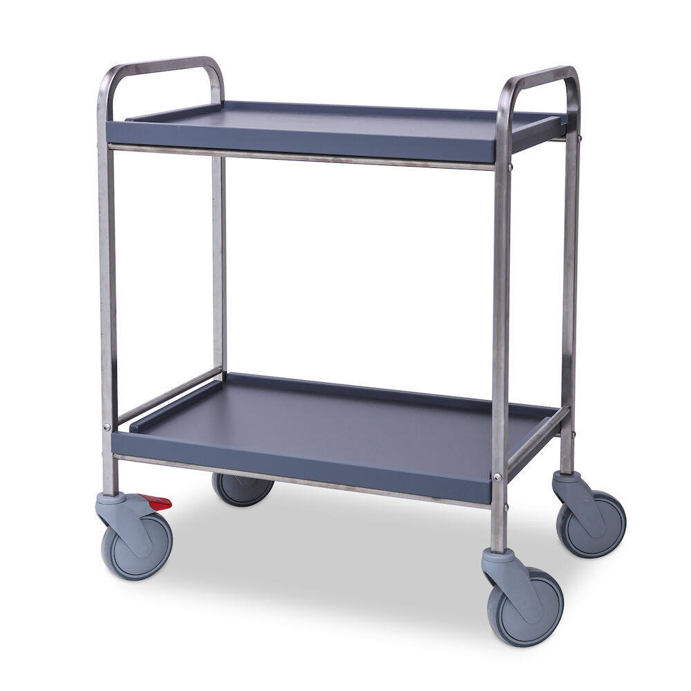 Servēšanas ratiņi Metos SET-70/2 koka pelēks