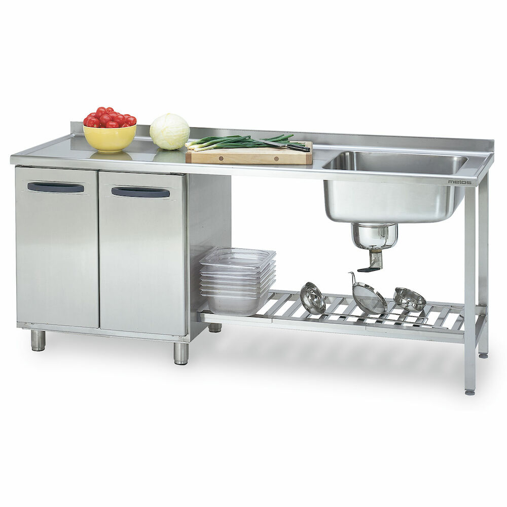 Izlietnes galds Metos Proff 2000*650*900 mm