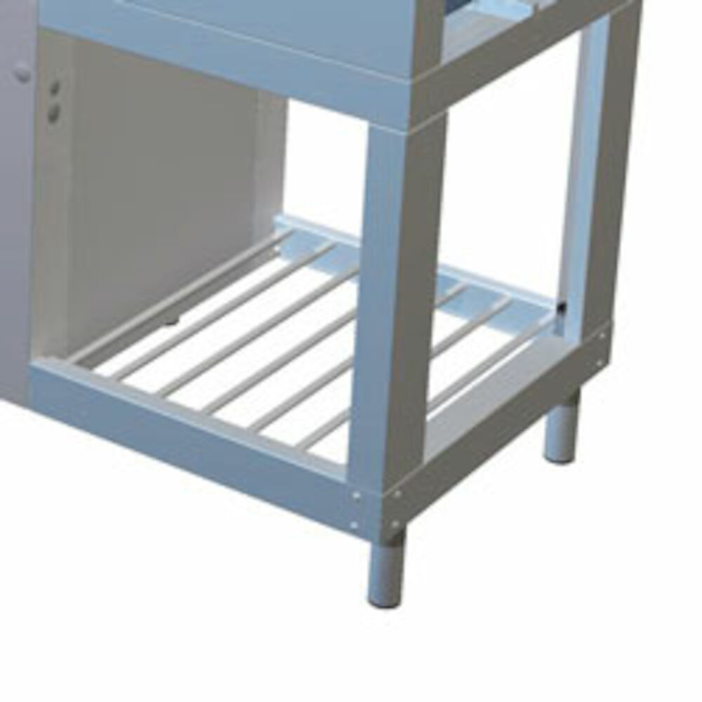 Stand with grid shelf to Metos WD-T60