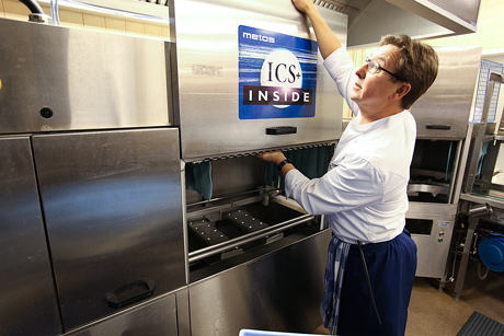 Technical maintenance in a professional kitchen